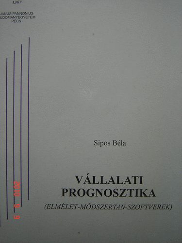 Sipos Béla: Vállalati prognosztika antikvár