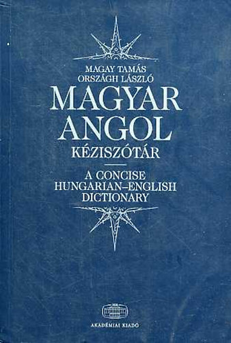 Magay Tamás-Országh László: Magyar-angol kéziszótár antikvár