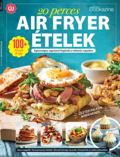 Gasztro Bookazine - 20 perces air fryer ételek könyv