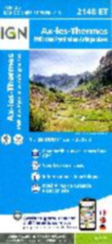 Ax-les-Thermes 1:25 000 idegen