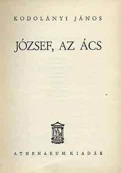 Kodolányi János: József, az ács antikvár