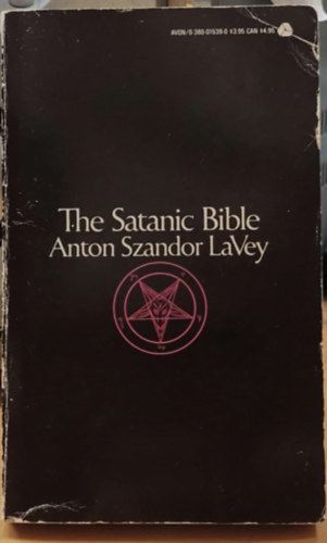 Anton Szandor LaVey: The Satanic Bible könyv