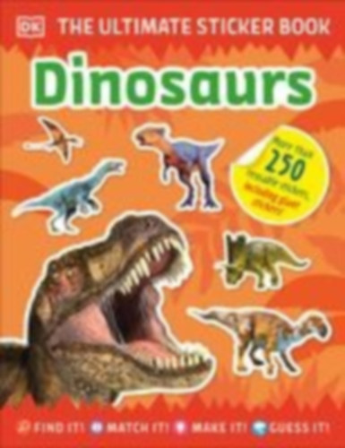 DK: Ultimate Sticker Book Dinosaurs idegen