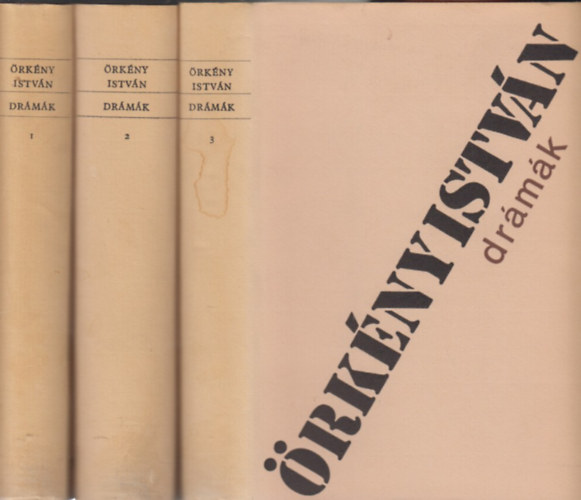 Örkény István: Drámák 1-3. antikvár