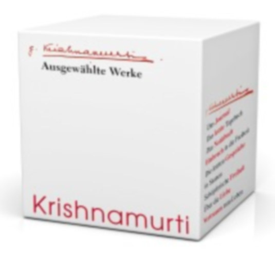 Krishnamurti, Jiddu: Krishnamurti Ausgewählte Werke idegen