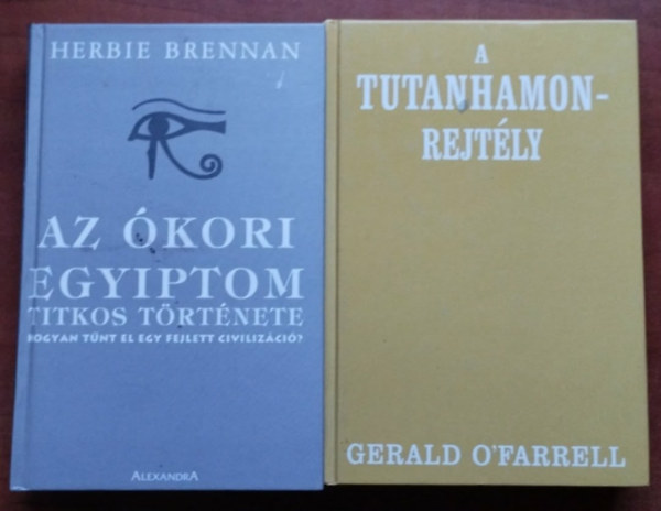 Gerald O'Farrell, Herbie Brennan: 2db Egyiptom - A Tutanhamon-rejtély+Az ókori Egyiptom titkos története antikvár