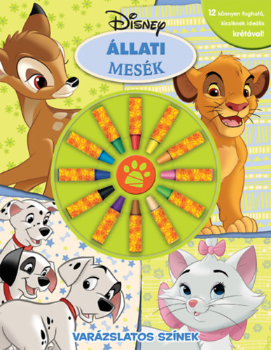 Varázslatos színek: Állati mesék könyv