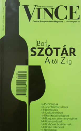 {Bor} Szótár A-tól Z-ig antikvár