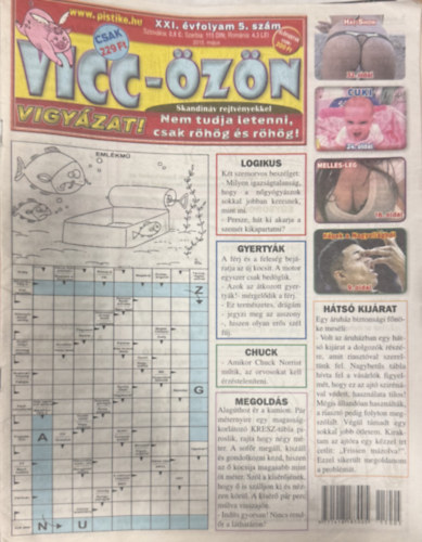 Vicc özön - 2015.május antikvár
