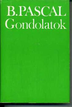 Blaise Pascal: Gondolatok antikvár