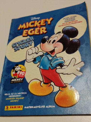 ismeretlen: Mickey Mouse Sticker Story matricagyűjtő album antikvár