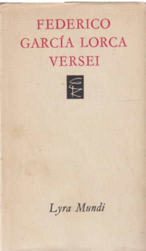 Federico Garcia Lorca: Federico García Lorca versei antikvár