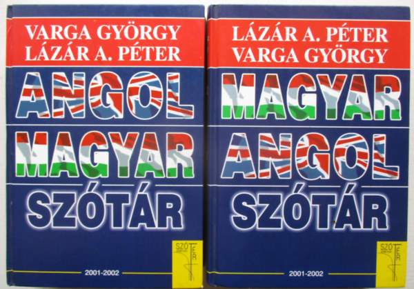 Varga György, Lázár A. Péter: Angol-Magyar - Magyar-Angol szótár antikvár
