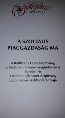 Szerk: Némethné Stadler Erika: A szociális piacgazdaság ma antikvár
