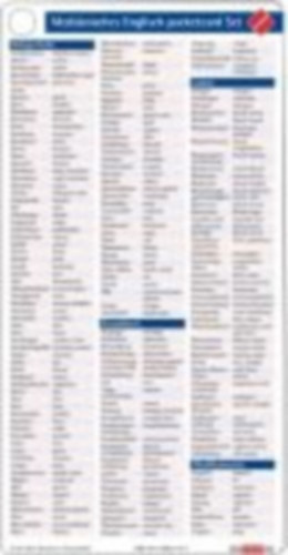 Medizinisches Englisch pocketcard Set idegen