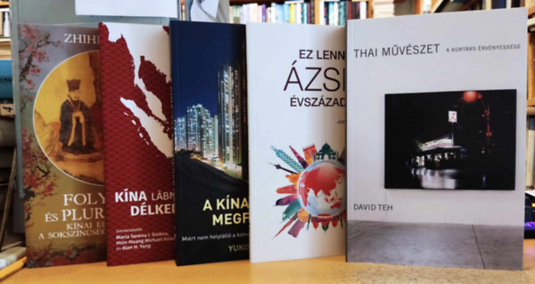 Jong-Wha Lee, David Teh, Yukon Huang, Maria Serena I. Diokno (Szerk.), Zhihe Wang: 5 db Ázsia: Ez lenne Ázsia évszázada? + Thai művészet: A kortárs érvényessége + A Kína-talány megfejtése + Kína lábnyomai Délkelet-Ázsiában + Folyamat és pluralizmus: kínai elmélkedés a sokszínűség harmóniájáról antikvár