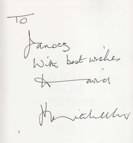 David Mitchell: A Boy From Nowhere - Volume 1 - Dedikált antikvár