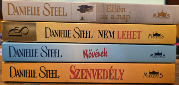 Danielle Steel: 4db Danielle Steel könyvcsomag antikvár