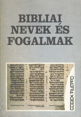 Bibliai nevek és fogalmak antikvár