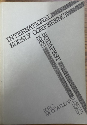 Ferenc Bónis, Erzsébet Szőnyi, László Vikár: International Kodály Conference Budapest 1982 antikvár