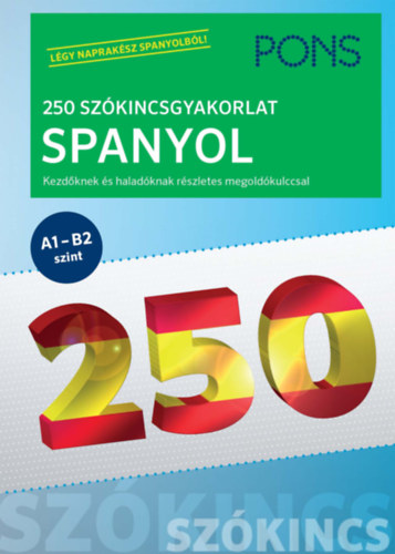 PONS 250 Szókincsgyakorlat Spanyol akciós termékkép 1