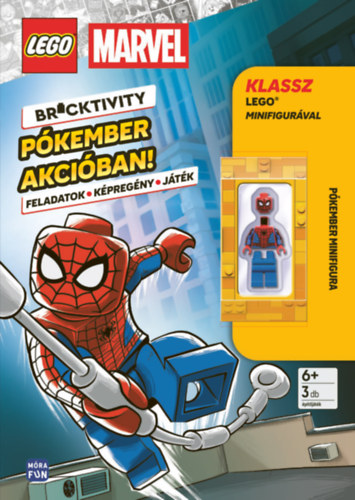 Lego Marvel - Pókember akcióban! könyv