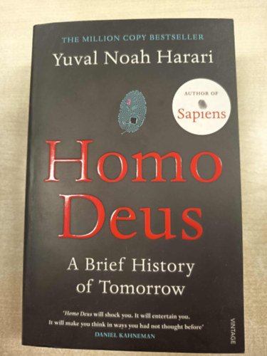 Harari, Yuvalnoah: Homo Deus antikvár