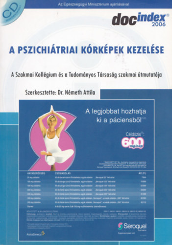Németh Attila dr. (szerk.): A pszichiátriai kórképek kezelése antikvár