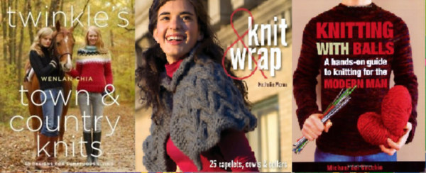 Wenlan Chia, Nathalie Mornu: Knitting- patterns- descriptions- in English antikvár