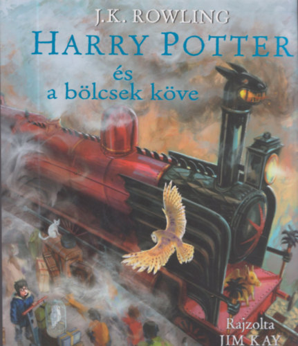 J. K. Rowling: Harry Potter és a bölcsek köve (illusztrált díszkiadás) antikvár