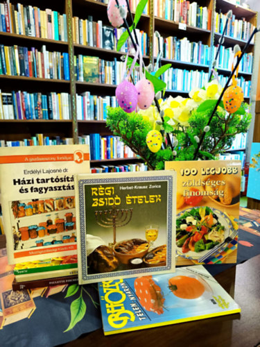 Paulette Fischer, Knézy Judit, Aurette Simeon de Robert, Erdélyi Lajosné dr., Lénárd-Pákózdi, Herbst-Krausz Zorica: Gasztronómia könyvcsomag 7 darabos KÖNYVMENTŐ AJÁNLAT: Pástétomok és formában sütött húsok, halak, zöldségek, gyümölcsök, Somogy régi ételei, 100 almarecept, Házi tartósítás és fagyasztás, A 100 legjobb zöldséges finomság, Befőzés télen-nyáron, Régi zsidó antikvár