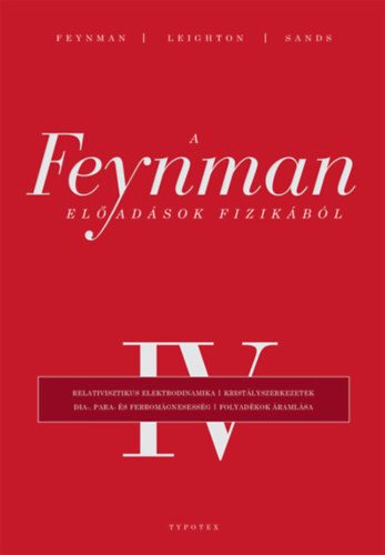 A Feynman-előadások fizikából IV. akciós termékkép 1
