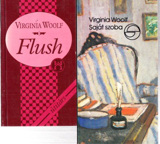 Virginia Woolf: Saját szoba (Mérleg) + Flush (2 kötet) könyv