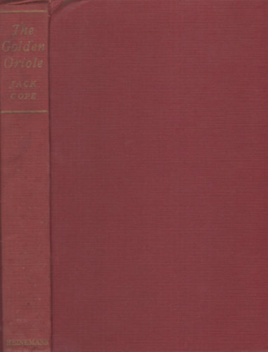 Jack Cope: The Golden Oriole antikvár