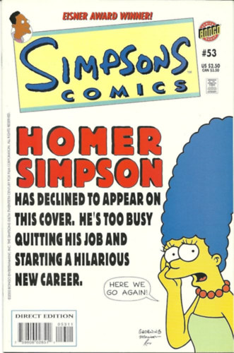 Simpson comics Volume 53 antikvár