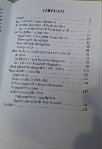 palackposta - Márai Sándortól antikvár