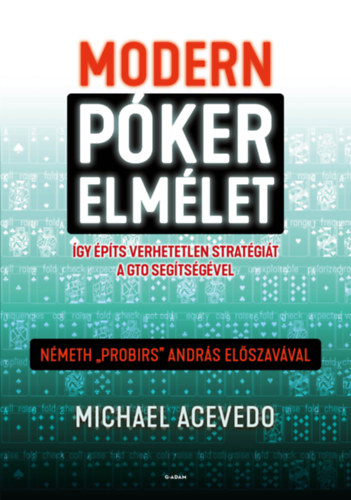 Michael Acevedo: Modern pókerelmélet könyv