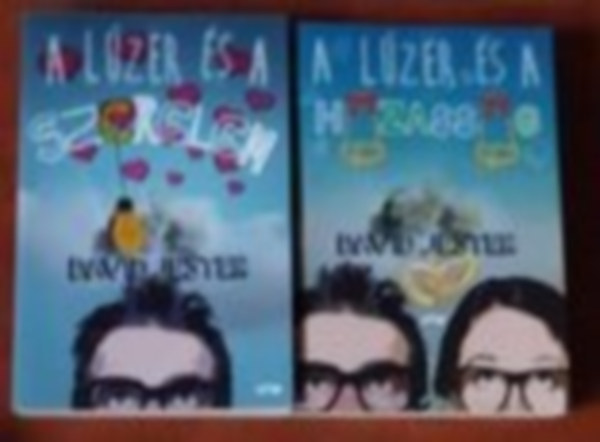 David Jester: 2 db könyv:Lúzer és a szerelem+Lúzer és a házasság könyv