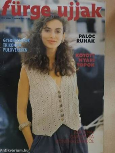 Soós Éva (szerk.): Fürge Ujjak Magazin 1993/7, 8, 9, 10 antikvár