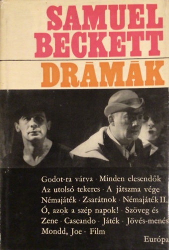 Samuel Beckett: Samuel Beckett drámák antikvár
