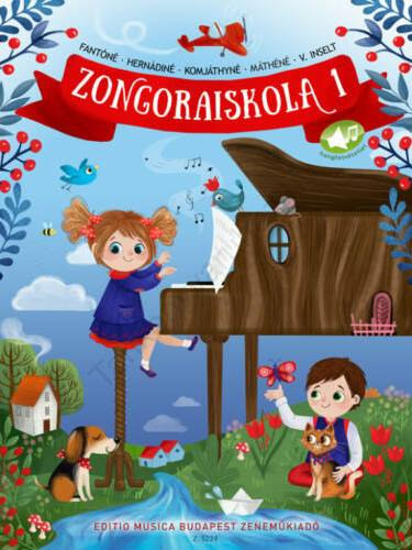 Fantóné Kassai Mária - Hernádi Lajosné - Komjáthy Aladárné - Máthé Miklósné - V. Inselt Katalin (szerk.): Zongoraiskola 1. kezdőknek antikvár