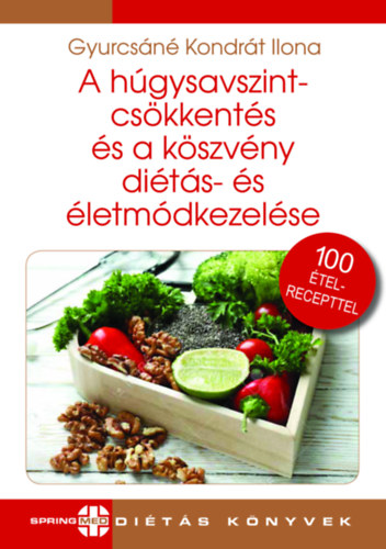 A húgysavszintcsökkentés és a köszvény diétás- és életmódkezelése akciós termékkép 1