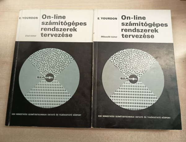 E. Yourdon: On-line számítógépes rendszerek tervezése 1-2. antikvár