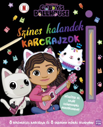 Gabi babaháza - Színes kalandok - Karcrajzok akciós termékkép 1