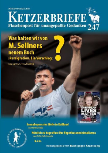 Freudenthal, Anron - Tietze, Ulrike - Hoevels, Fritz Erik - Priskil, Peter - Roth, Max - Vidam, Birgit: Was halten wir von M. Sellners neuem Buch "Remigration. Ein Vorschlag"? idegen