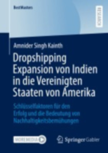 Kainth, Amnider Singh: Dropshipping Expansion von Indien in die Vereinigten Staaten von Amerika idegen