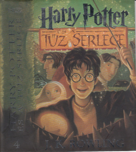 J.K.Rowling: Harry Potter és a Tűz Serlege (4.könyv) első kiadás antikvár