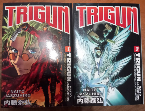 Naitó Jaszuhiro: Trigun 1-2 ( I-II ) antikvár