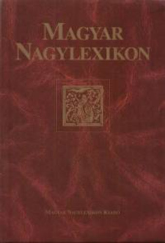 Magyar Nagylexikon 17. kötet könyv