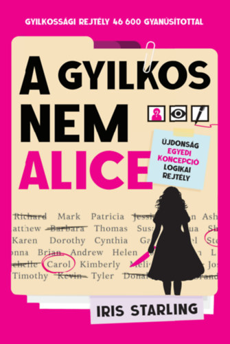 Iris Starling: A gyilkos nem Alice könyv